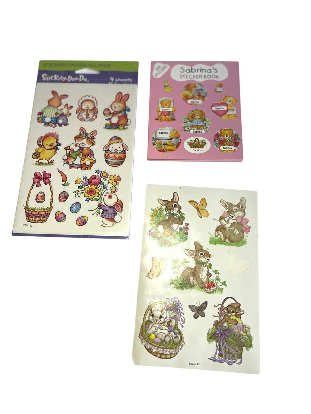 Vintage 80s SticketyDooDa Easter Stickers | American Greetings | Sabrina’s Book